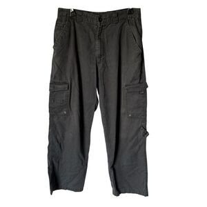 Vintage Nobu Cargo Pants Y2K – Dark Gray, Men’s 32x30